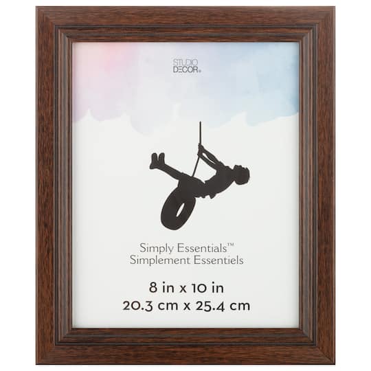 12 Pack: Mill Valley Brown Frame, Simply Essentials&#x2122; by Studio D&#xE9;cor&#xAE;
